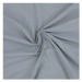 Kvalitex Jersey prostěradlo s lycrou 220 × 200 cm světle šedé