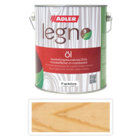 ADLER Legno Öl - univerzální rychleschnoucí olej na dřevo pro interiéry 2.5 l Bezbarvý 50880