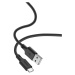 YENKEE kabel YCU 315 BK SILIC USB-A - USB-C, USB 2.0, 1.5m, černá - 37000041