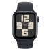 Apple Watch SE (2023) Cellular 40mm sportovní silikonový řemínek temně inkoustový M/L Temně inko
