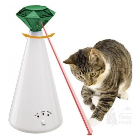 Hračka kočka Laser Phantom, 10x21cm FP Ferplast