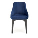 HALMAR Židle ENDO 57 cm modrá/vícebarevná
