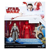 Star wars episoda 8 force link 9,5cm figurky s doplňky rey a elite praetorian guard