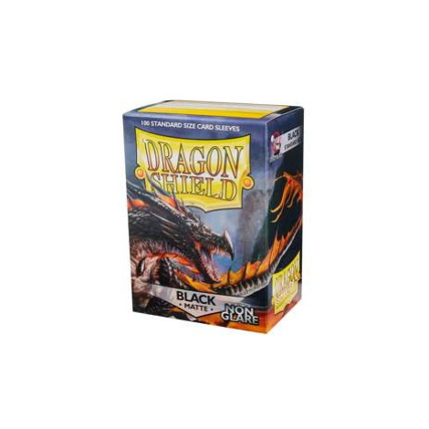 Dragon Shield 100ks - NON-GLARE Matte Black