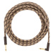 Fender Festival Instrument Cable 18.6' Pure Hemp Brown Stripe