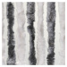 Brunner Dekorativní závěs proti hmyzu do dveří karavanu , 56x175 cm šedá/bílá