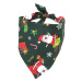Vsepropejska Vánoční zelený šátek pro psa Obvod krku: 20 - 50 cm