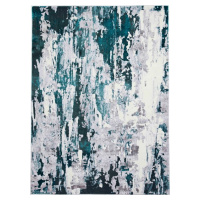 Šedo-zelený koberec Think Rugs Apollo, 120 x 170 cm