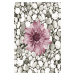 Conceptum Hypnose Koberec Bloom 60x100 cm šedý/růžový