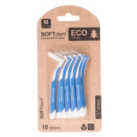 SOFTDENT ECO Mezizubní kartáček zahnutý 0,6 mm 10 ks