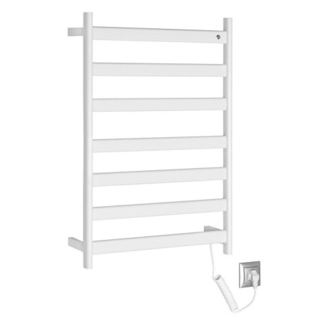 SAPHO - ELIAS elektrický sušák ručníků 490x730x110 105 W, bílá mat EB540