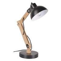 Stolní lampa UNLE 66391 BLACK-WOOD LB1