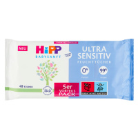 HiPP Babysanft Čistící vlhčené ubrousky ULTRA SENSITIV 5 x 48 ks