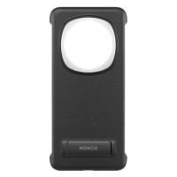 Honor Magic6 Pro PU Bracket Case Black