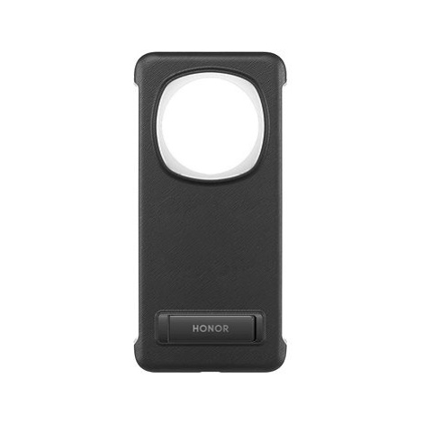 Honor Magic6 Pro PU Bracket Case Black