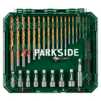 Parkside® Sada vrtáků a bitů, 75dílná