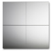 Sada Zrcadlových Dlaždic Quattro Silber 108-102
