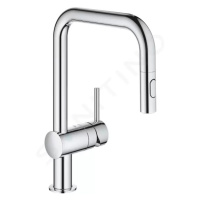 Grohe 32322002 - Dřezová baterie s výsuvnou sprškou, chrom