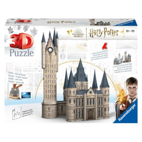 RAVENSBURGER 3D puzzle Harry Potter: Bradavice, Astronomická věž 615 dílků 149614
