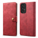 Lenuo Leather flipové pouzdro pro Samsung Galaxy A33 5G, červená - 348272