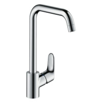 Dřezová baterie Hansgrohe Focus s otočným ramínkem chrom 31821000