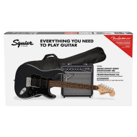 Fender Squier Affinity Series Stratocaster HSS Pack LRL Charcoal Frost Metallic Elektrická kytar