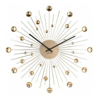 Designové nástěnné hodiny 4859GD Karlsson 50cm