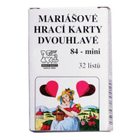 MEZUZA - Hrací karty Mariáš dvouhlavý mini – 1648