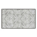 Světle šedý bavlněný ručník 33x33 cm Damask – Foutastic