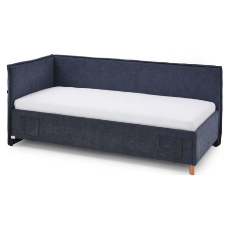 Tmavě modrá dětská postel s úložným prostorem 90x200 cm Fun – Meise Möbel