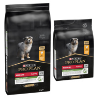 PURINA PRO PLAN, 12 + 3 kg / 14 + 3 kg zdarma - Medium Puppy Healthy Start 12 kg + 3 kg