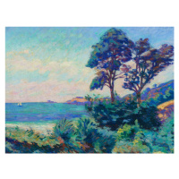 Obrazová reprodukce Marine à Saint-Palais, Armand Guillaumin, 40 × 30 cm