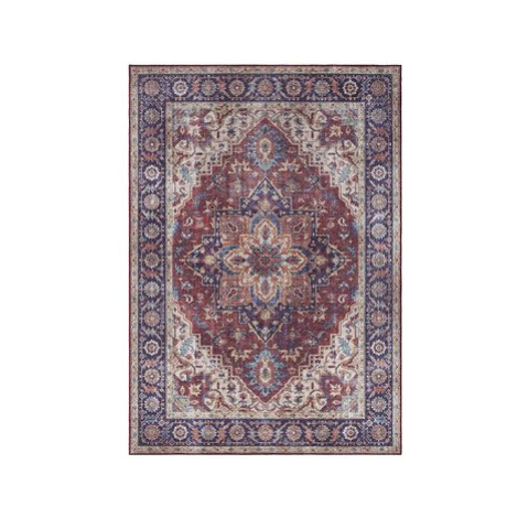 Nouristan - Hanse Home Kusový koberec Asmar 104000 Plum / Red 120 × 160