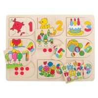 Bigjigs Toys Obrázkové počítací puzzle