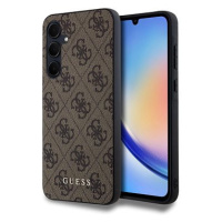 Guess 4G Zadní Kryt pro Samsung Galaxy A35 5G Brown