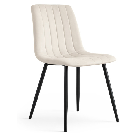 Ak furniture Čalouněná jídelní židle Livo béžová