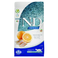 N&D OCEAN CAT GF Adult Herring & Orange 1,5kg