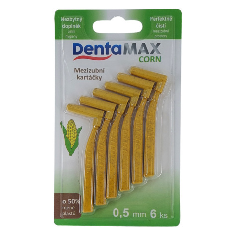 DentaMax Corn Mezizubní kartáčky 0,5mm 6ks