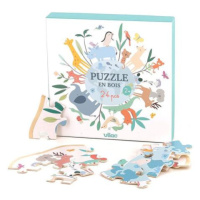 Vilac Kulaté 24dílné puzzle Svět od Sarah Betz