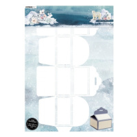 Šablona Arctic Winter - Dárková krabička Aladine