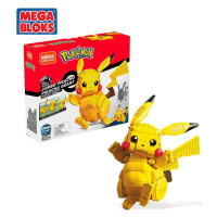 Mega construx pokémon jumbo pikachu, mattel fvk81