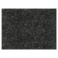 Vebe  AKCE: 400x145 cm Metrážový koberec Santana 50 černá s podkladem resine, zátěžový - Bez obš