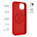 Zadní kryt FIXED MagFlow s podporou MagSafe pro Apple iPhone 15 Plus, červená