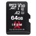 Goodram Paměťová karta Goodram IRDM MicroSDXC 64 GB Class 10 UHS-I/U3 A2 V30 (IR-M2AA-0640R12)