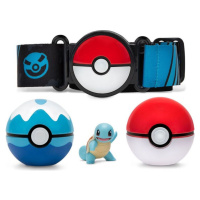 Jazwares Pokémon Clip and Go Poké Ball s páskem Squirtle