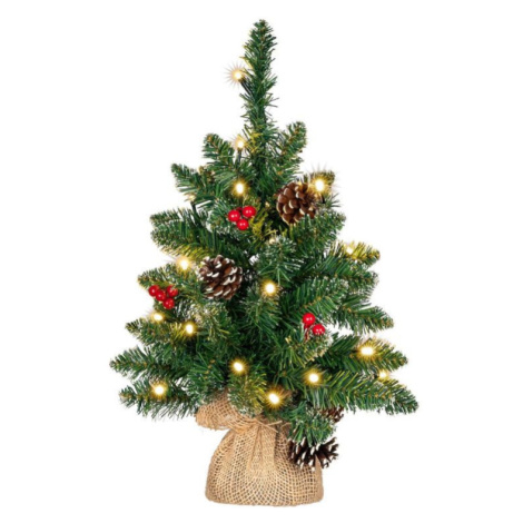 Nexos 65868 Vánoční stromek s osvětlením - 45 cm, 20 LED