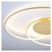 Lindby Lindby LED stropní svítidlo Joline, zlatá barva, 74 cm, kov