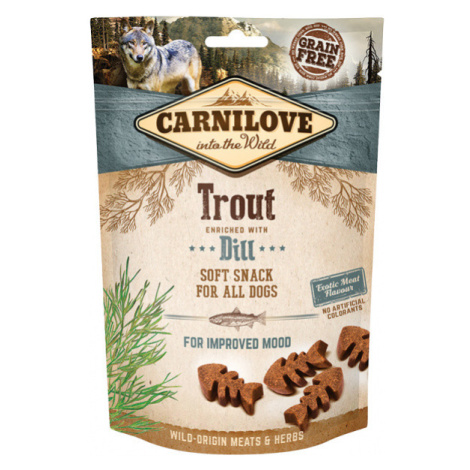 Carnilove Dog Semi Moist Snack Trout enriched with Dill 200g
