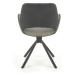 Jídelní židle SCK-494 šedá/černá