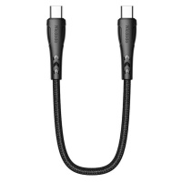 Kabel USB-C na USB-C Mcdodo CA-7640, PD 60W, 0,2 m (černý)